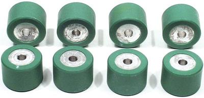 Polini Roller core set 28x20 mm, 28.2 gr, 8 pcs.