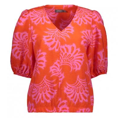 Geisha - Oranje | unisex | Top | Oranje | XS | regular | Kamst mode