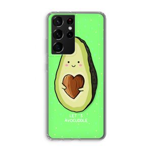 Avocuddle: Samsung Galaxy S21 Ultra Transparant Hoesje