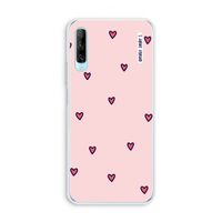 Hartjes: Huawei P Smart Pro Transparant Hoesje