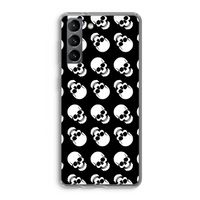 Musketon Skulls: Samsung Galaxy S21 Transparant Hoesje