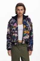 Gemêleerd bomberjack - MATERIAL FINISHES - M Gemêleerd bomberjack - MATERIAL FINISHES - M