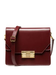 Bally sacoche Business en cuir - Rouge