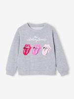 Sweater meisje ROLLING STONES gemêleerd grijs