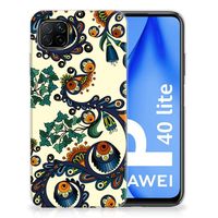 Siliconen Hoesje Huawei P40 Lite Barok Flower - thumbnail