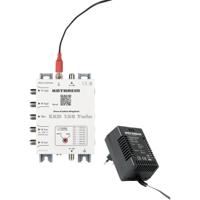 Kathrein EXD 158 Twin Satelliet multiswitch cascade unicable Ingangen (satelliet): 5 (4 satelliet / 1 terrestrisch) Aantal gebruikers: 16 Kathrein EXD 158 Twin Satelliet multiswitch cascade unicable Ingangen (satelliet): 5 (4 satelliet / 1 terrestrisch) Aantal gebruikers: 16