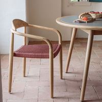 Kave Home Tuin / Eetkamerstoel 'Nina', kleur Terracotta