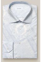 ETON Slim Fit Overhemd lichtblauw, Motief - thumbnail