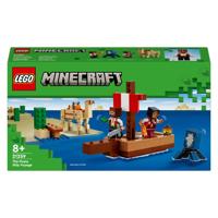 LEGO minecraft 21259 de piratenschipreis