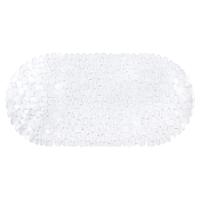 Differnz Lapis inlegmat bad - 100% PVC - anti-slip laag - 70 x 35 cm - transparant