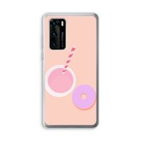Donut: Huawei P40 Transparant Hoesje