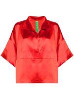 Rianna + Nina blouse The Kipos Claudia Solid - Rouge - thumbnail