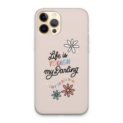 Tough Life: iPhone 13 Pro Max Transparant Hoesje