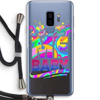 Touch Me: Samsung Galaxy S9 Plus Transparant Hoesje met koord