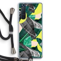 Fantasie jungle: Sony Xperia 5 II Transparant Hoesje met koord