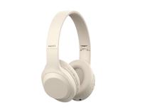 Havit H628BT - draadloze hoofdtelefoon voor op de oren, beige
