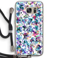 Hibiscus Flowers: Samsung Galaxy S7 Transparant Hoesje met koord
