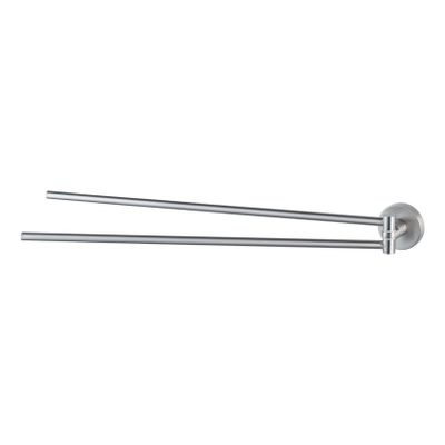 Draaibare handdoek houder Kosmos | Wandmontage | 46.1 cm | Enkel houder | RVS look