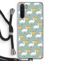 Pelican: Oppo A91 Transparant Hoesje met koord
