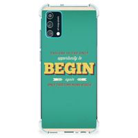 Samsung Galaxy M02s | A02s Telefoonhoesje met tekst Quote Begin