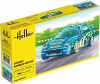 Heller 80199 Impreza WRC'02 Bouwpakket Schaal 1:43