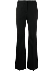 Moschino pantalon droit à taille haute - Noir