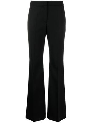 Moschino pantalon droit à taille haute - Noir