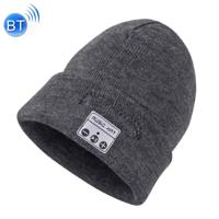 Bluetooth warme gebreide muts ondersteunt het beantwoorden van de telefoon & Bluetooth portret Taking & muziek (grijs)