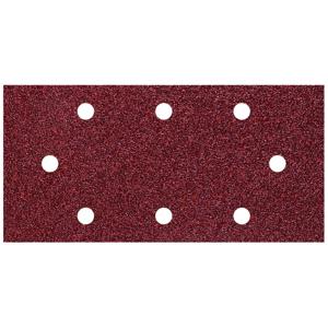 Wolfcraft 1993000 Oscillerend schuurpapier Met klittenband, Geperforeerd Korrelgrootte (num) 80 (l x b) 190 mm x 93 mm 5 stuk(s)