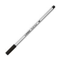 Stabilo pen 68 brush 46 - zwart