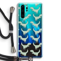 Dinos: Huawei P30 Pro Transparant Hoesje met koord