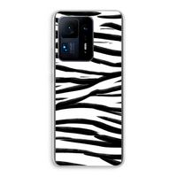 Zebra pattern: Xiaomi Mi Mix 4 Transparant Hoesje