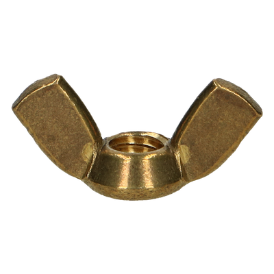 pgb-Europe PGB-FASTENERS | Vleugelmoer DIN 314 M10 Messing | 100 st 000314MS001003