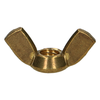 pgb-Europe PGB-FASTENERS | Vleugelmoer DIN 314 M10 Messing | 100 st 000314MS001003