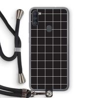 Rooster 2: Samsung Galaxy A11 Transparant Hoesje met koord