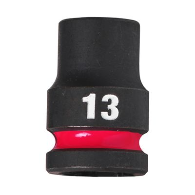 Milwaukee Accessoires SHOCKWAVE Krachtdop 1/2" kort 13 mm | 1 stuk - 4932480307