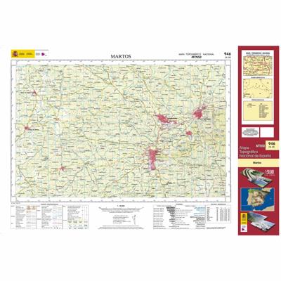 Topografische kaart 946 MT50 Martos | CNIG - Instituto Geográfico Nacional1