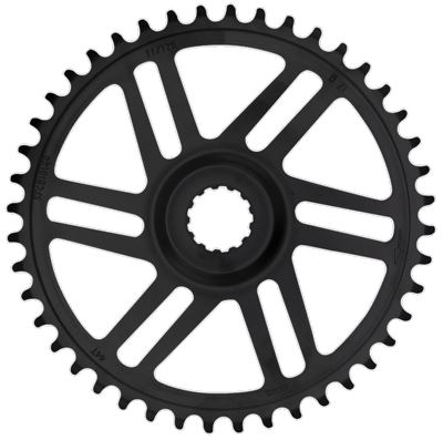 KMC bosch e-bike chainring 44t zwart