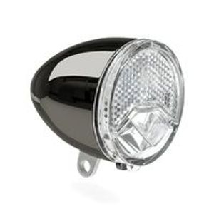 Axa Koplamp 606 e-bike 6-48 volt donker chroom 15 lux