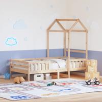 Bedframe met huisje massief grenenhout 80x200 cm