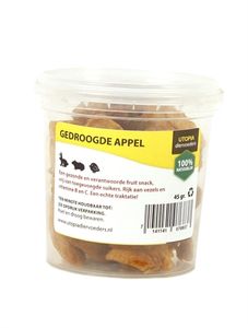 UTOPIA GEDROOGDE APPEL 45 GR