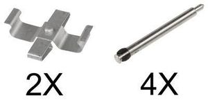 Accessoireset, schijfremblok 1713Q