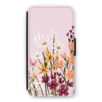 Painted wildflowers: iPhone 11 Flip Hoesje