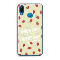Don't forget to have a great day: Huawei P20 Lite Transparant Hoesje