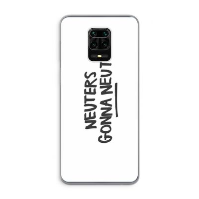 Neuters: Xiaomi Redmi Note 9 Pro Transparant Hoesje