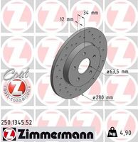 Remschijf SPORT REMSCHIJF COAT Z 250134552