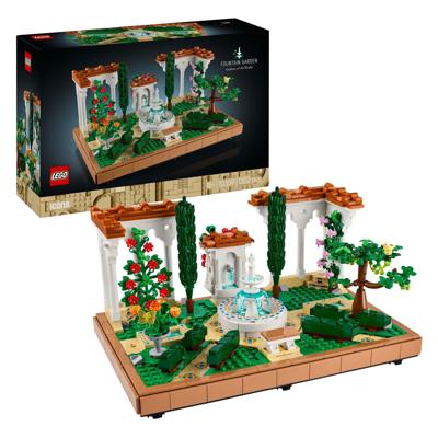 LEGO icons 10359 tuin met fontein