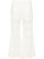 ZIMMERMANN pantalon Lexi à coupe évasée - Blanc