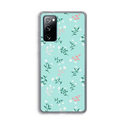Small white flowers: Samsung Galaxy S20 FE / S20 FE 5G Transparant Hoesje