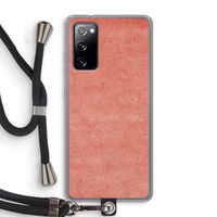 Marrakech Walls: Samsung Galaxy S20 FE / S20 FE 5G Transparant Hoesje met koord